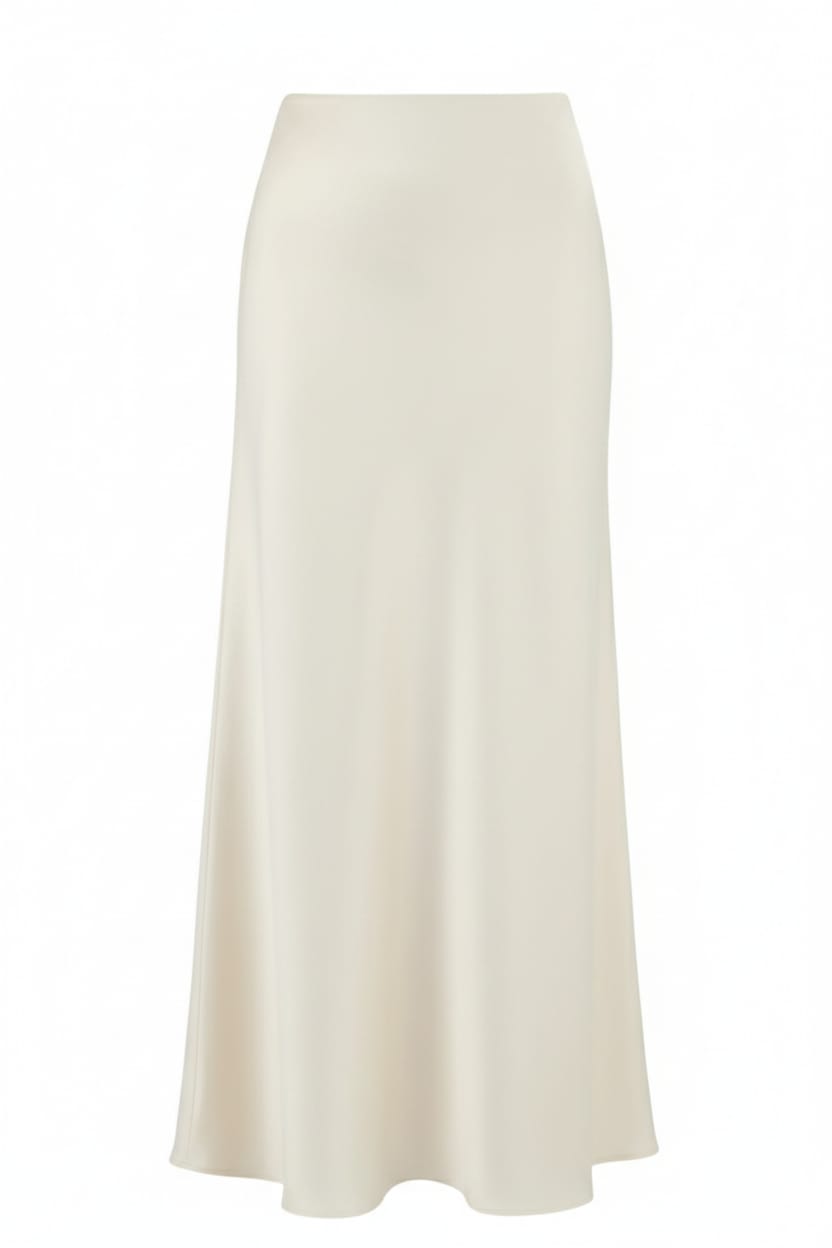 Satin Maxi Skirt – Elegant & Timeless